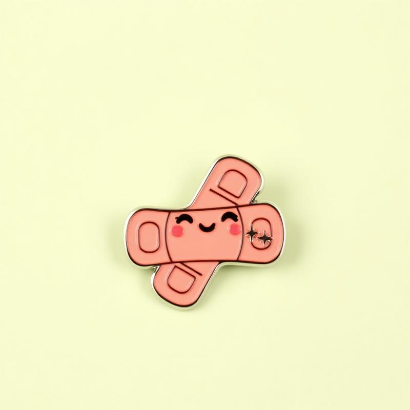 Serotonin Smile Pin